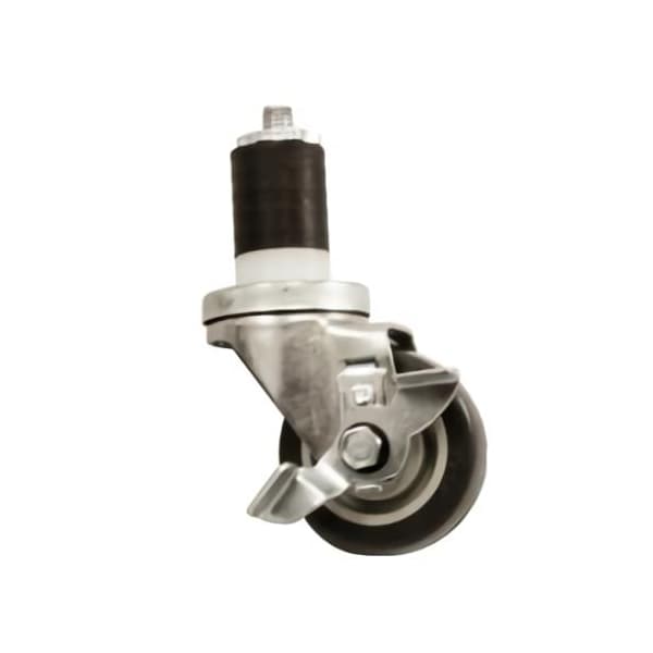 Duraglide 1 5/8 in Expanding Stem Caster w/ 3 in Wheel